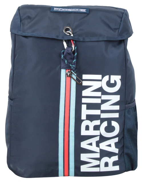 Porsche Martini Racing Men's Backpack Bag Blue Porsche Martini Racing Men's Backpack Bag Blue