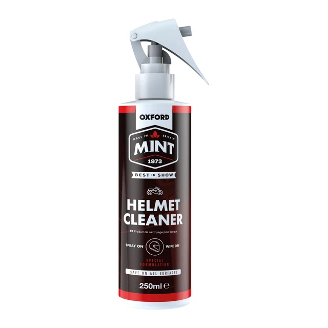 Oxford MINT Moto Motocicletta Casco Visiera Detergente 250ml
