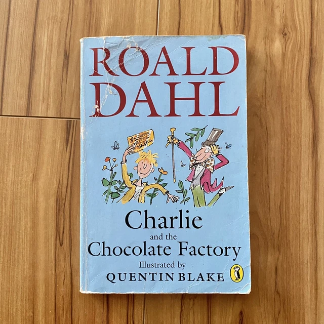 ROALD DAHL CHARLIE and the Chocolate Factory Vintage Paperback Book ...