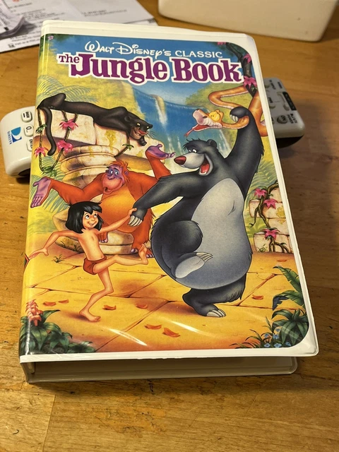 Walt Disneys Classic The Jungle Book Black Diamond Vhs 1122
