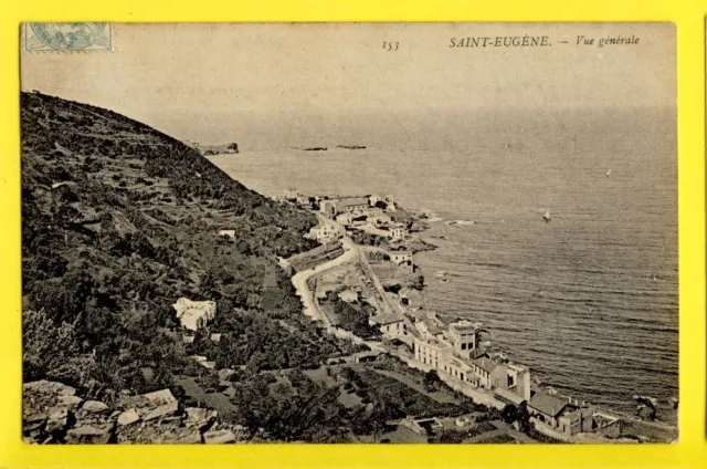 cpa ALGERIA BOLOGHINE French colonization SAINT EUGENE general view in 1906