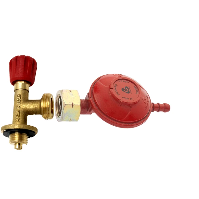 Regolatore Di Bassa Pressione Gpl 1 Kg/ora Variabile Con Attacco Verticale (90°) – Rizzello Gas Store - Foto 6