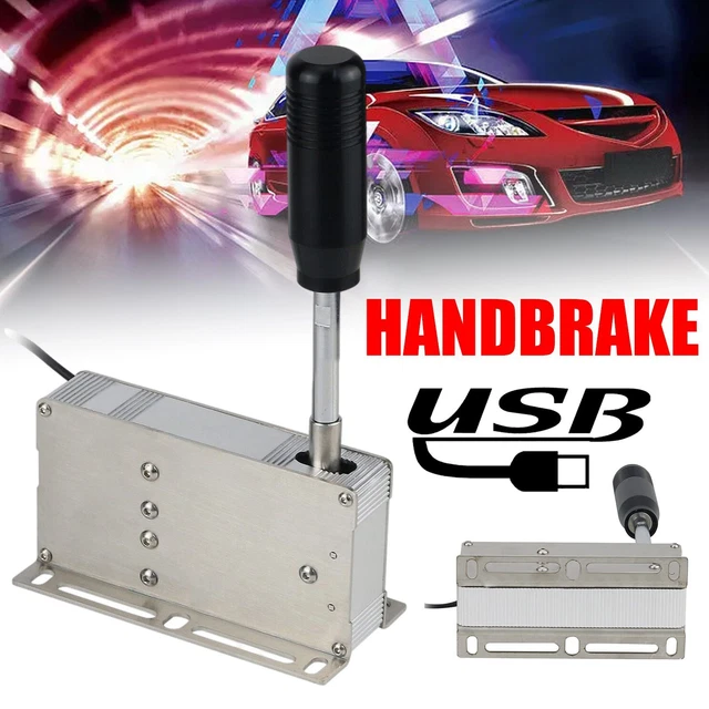 USB Sequential Shifter PC Gearshifter Handbrake For Logitech G27 G25 G29 G920 Eo