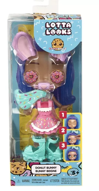 Lotta Looks Cookie Swirl Donut Bunny Mood Pack Great Holiday Gift