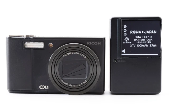 Ricoh CX1 Digital compact camera w/Battery From JAPAN [Exc+] #633A