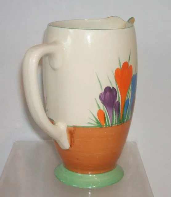 Clarice Cliff Crocus Jug - Lovely Condition 3