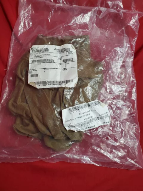 Pcu Level 1 Pants LARGE REGULAR - Coyote Brown - New - Sekri