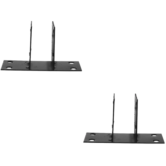 SUPPORTO 2 PEZZI per recinzione da giardino fessura per carte pila di legno EUR 22,95 - PicClick IT