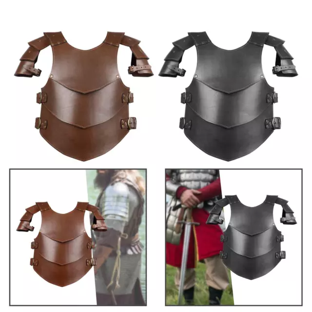 Viking Chest Shoulder Harness Knight Costume for Role Play Cosplay Party