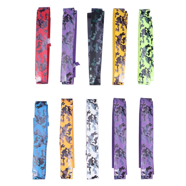 10 Pc Racket Handle Tape Badminton Camouflage Grip Tape