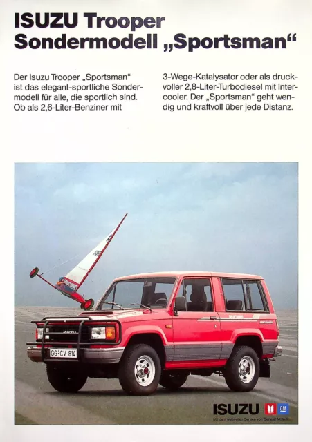 247590) Isuzu Trooper - Sportsman - Prospekt 198?