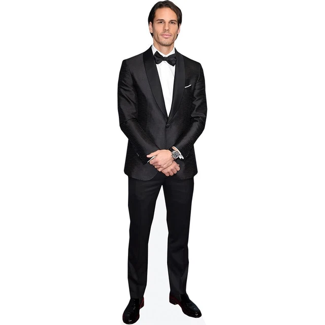 Silhouette Carton Tom Cruise Avec Nœud Papillon - Taille Mini 60cm - Décoration Event Ou Cadeau Fan