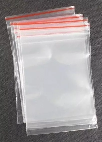 2000 10x13 Clear Zip and Lock Plastic Zipper Poly Locking Reclosable Bags