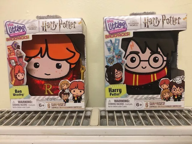 Real Littles Harry Potter Backpacks - Harry Potter & ron weasley  new