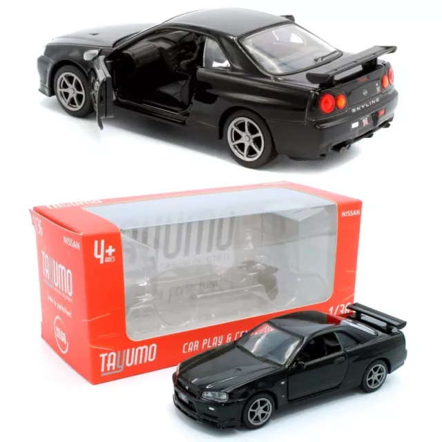 Nissan - Skyline GT-R/ R34 Police - Diapet - 1/43 - Autos Miniatures Tacot