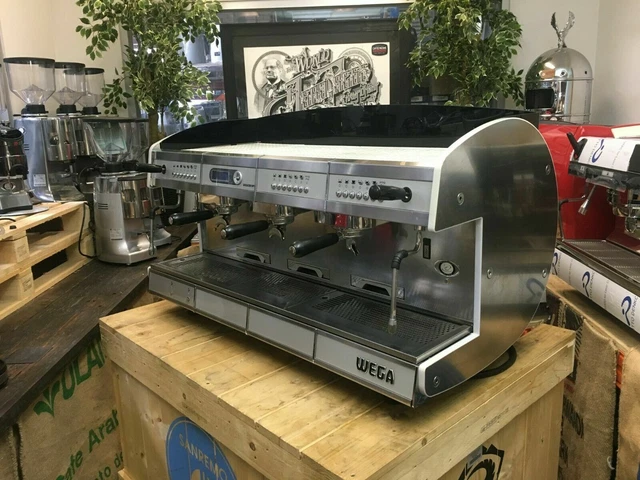 Wega Concept 3 Gruppo Red Espresso Macchina Caffè Commerciale Barista Cup 5