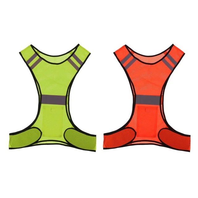 Gilet Cyclisme LED Réfléchissant Shenkey Avec Clignotants – USB Rechargeable (Neuf)