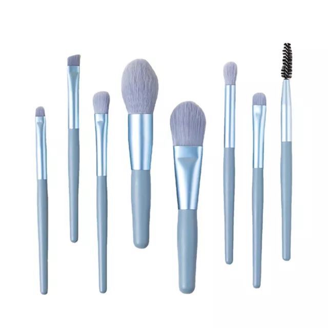 8Pcs/Set Makeup Brush Set Makeup Concealer Brush Blush Loose Powder Brush Tools