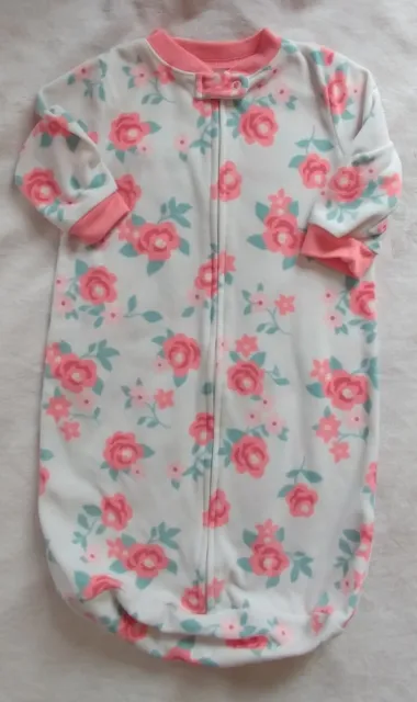 Carters Northern Fleece baby girl Sleep Sack 0-9 months infant sleepwear