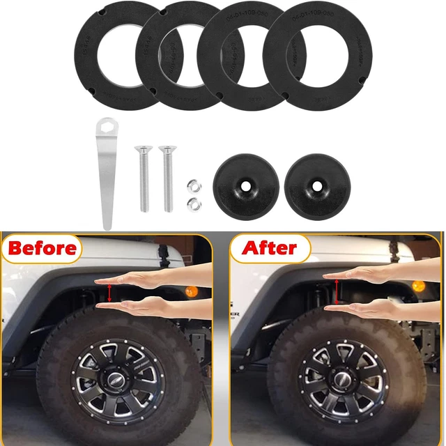 Jeep Gladiator Lift Kit JL 4dr 1.5" Performance Spacer Lift Kit - No Shocks Jeep Gladiator Leveling Kit Mopar