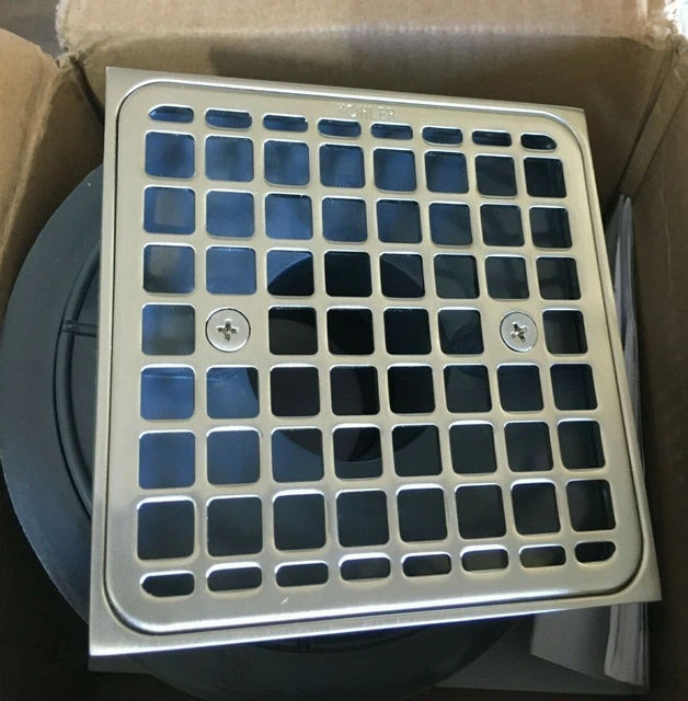 KOHLER K9136BN SHOWER Drains Square Design TileIn Shower Drain