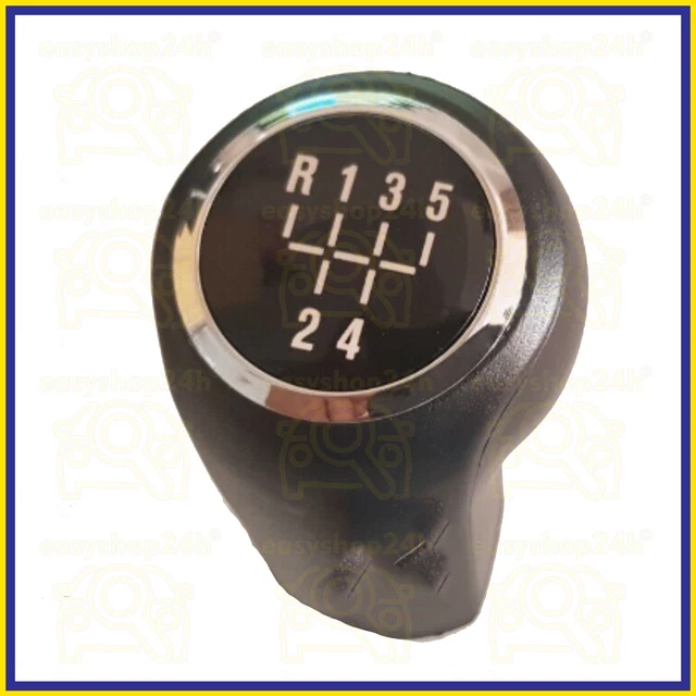 per Vauxhall Opel Astra Corsa D Zafira B con Maniglia della Retromarcia 6 Marce Pomello del Cambio Stick Ghetta Boot Cover Pomelli Leva Cambio per Auto