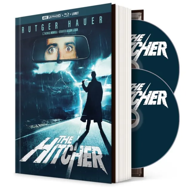 THE HITCHER *1986 / 2 Disc Mediabook / 4K Ultra HD *NEW Region B Blu Ray