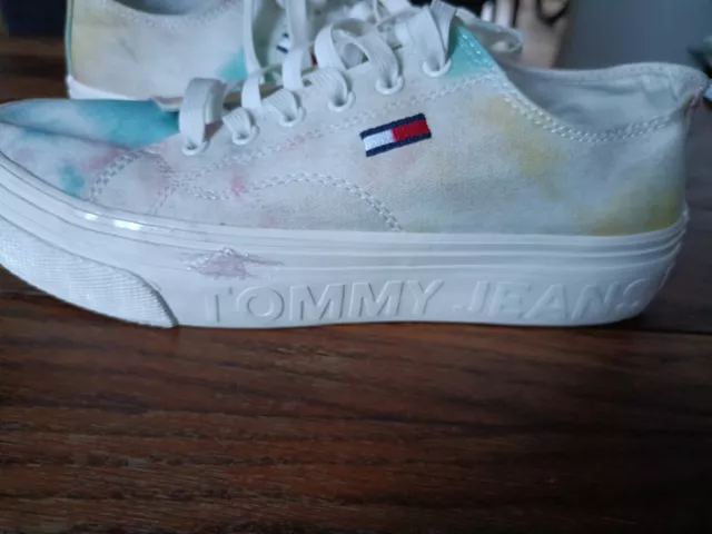 WOMENS TOMMY HILFIGER trainers size 5 50.00 PicClick UK