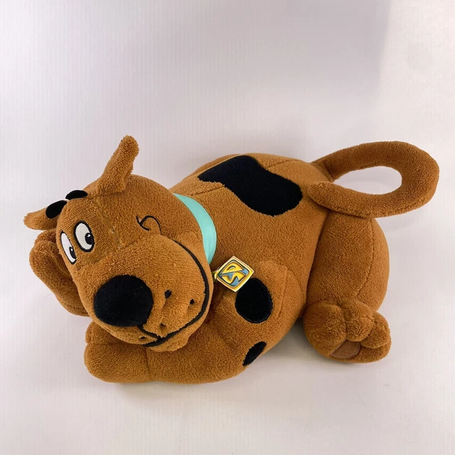 SCOOBYDOO LYING DOWN Stuffed Animal 17" Plush Dog HannaBarbera 2013 w