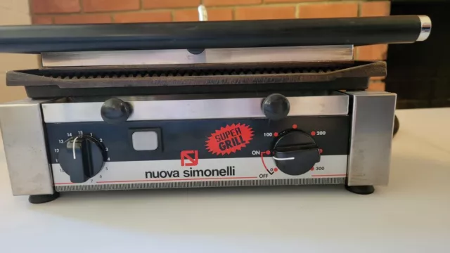 Nuova Simonelli Commercial Restaurant Panini Grill P1L Single Press