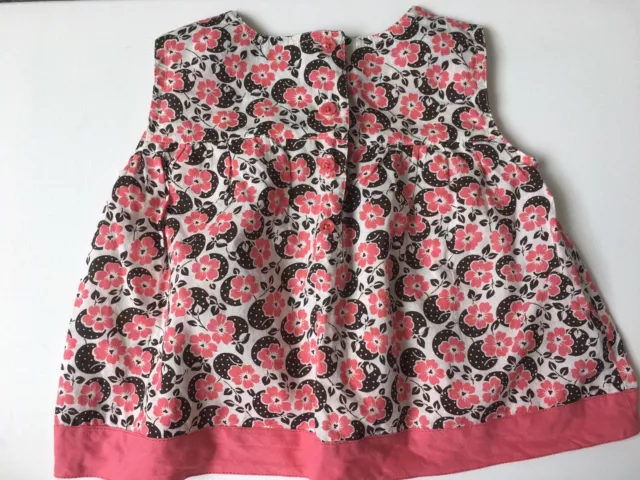 Cute Monsoon Floral Baby Girl Cotton Blouse Top New 12-18 Months