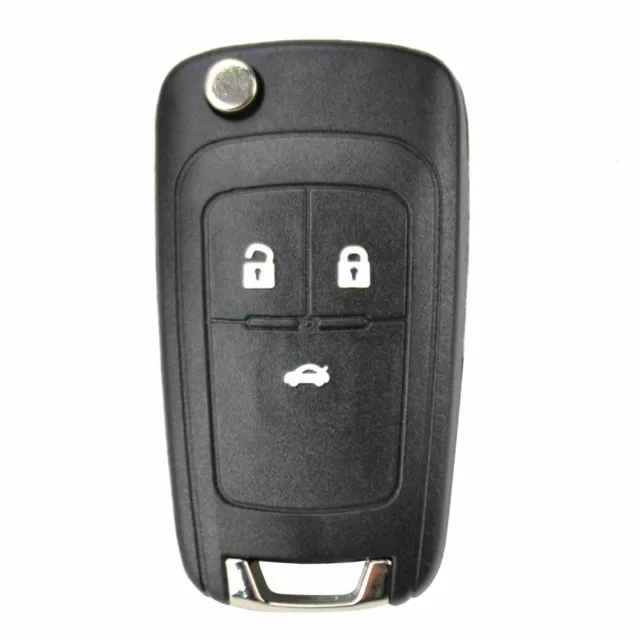 To Suit Holden Barina/Cruze/Trax 3 Button Remote Flip Key Blank Shell/Case