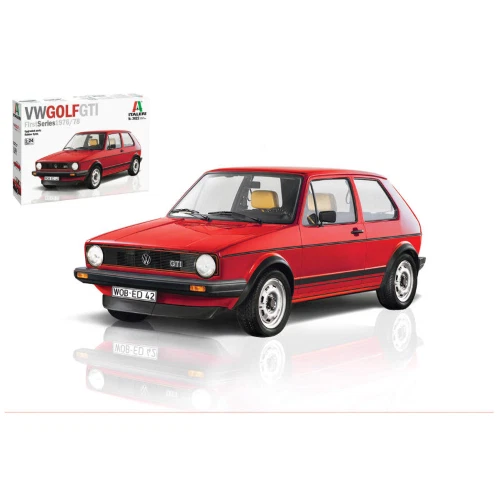 VW GOLF GTI RABBIT KIT 124 Italeri Kit Auto Die Cast Modellino EUR 40