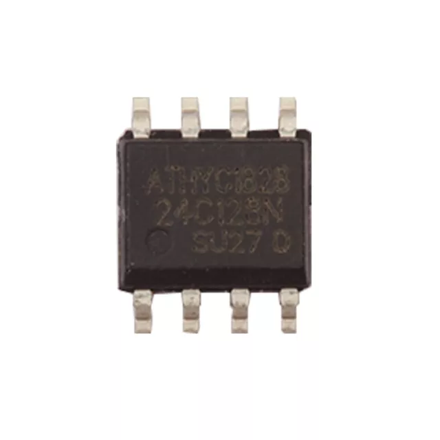 set of 10 IC Chip AT24C128N SOP-8 24C128N 24C128 AT24N128 SOIC 2-wire  new