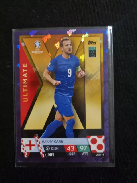 Carte Collector Harry Kane Topps Déco 2023/24 Bayern Munich – Notée MGC 10/10