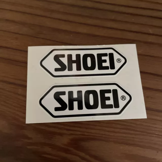 (2)Genuine Shoei MINI VISOR Helmet Sticker Decal X-14(FOURTEEN),RF1200,GT Air