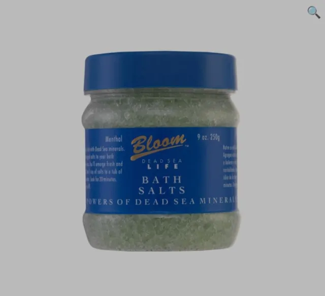 Bath Salts Green 250g Jar Original Healthy Pure Body Natural Beauty Care Product