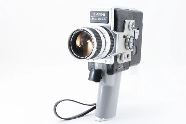 【All Works】Canon Single-8 518 SV Single 8 8mm Movie Camera N124315 #1988131