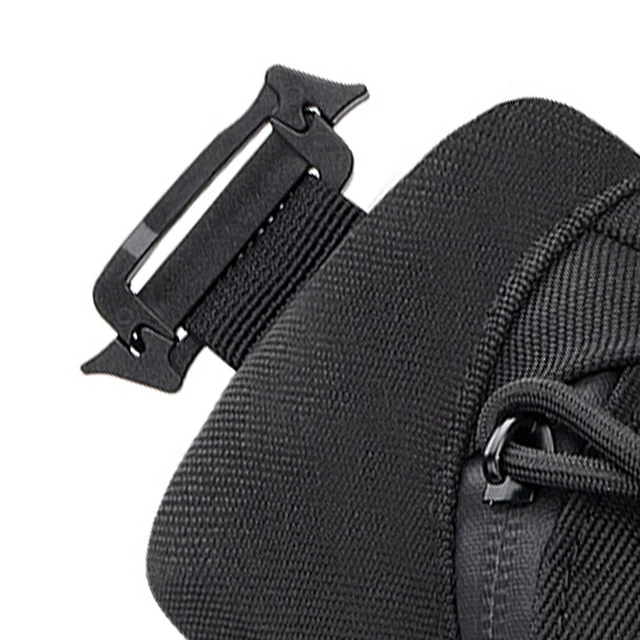 (Black)Military Survival Emergency Bag Safe Oxford Cloth Simple Carrying Wear