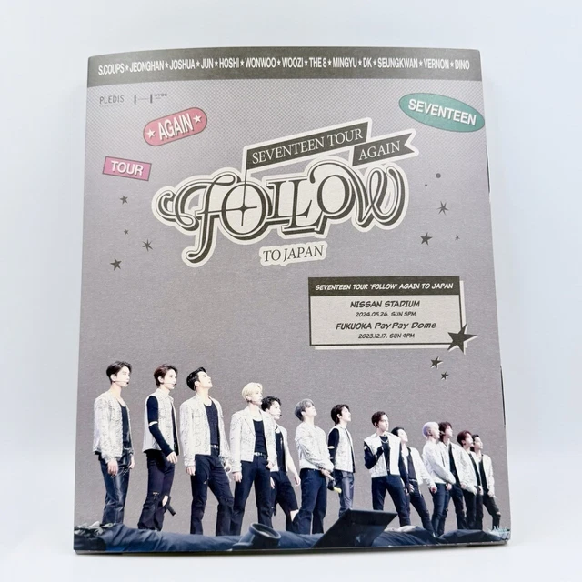 SEVENTEEN TOUR FOLLOW AGAIN TO JAPAN DVD 6 Discs Set Nissan
