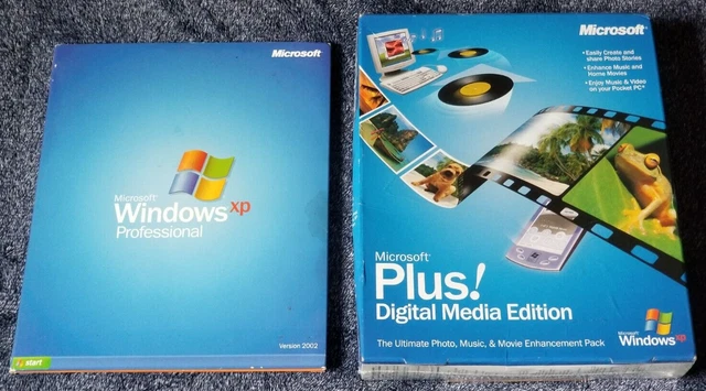 Windows Xp Upgrade Disk MICROSOFT WINDOWS XP Professional SP2 Upgrade with Plus Digital Media ...