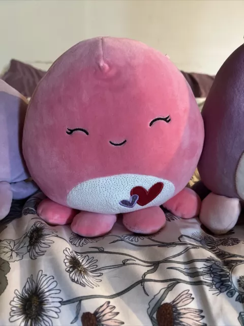 Squishmallows Abby the Pink Octopus Plush Toy