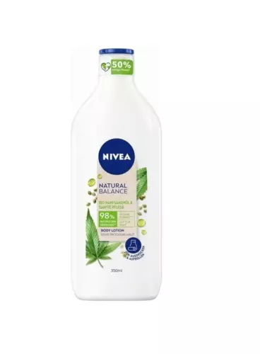 Nivea Naturally Good Body Lotion Organic Hemp Seed Oil 350 Ml