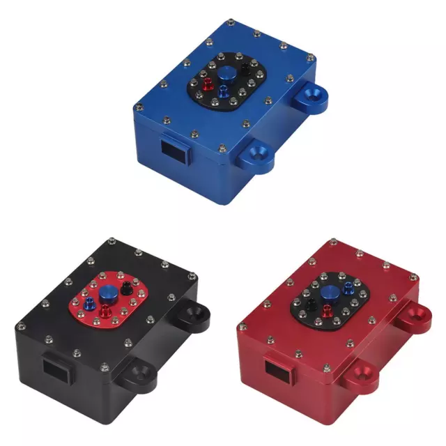 Alloy Fuel Cell Receiver Box For SCX10 PR10 TRX4 1/8 1/10 RC Car DIY Decoration