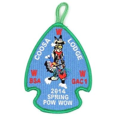 2014 Spring Pow Wow Coosa Lodge 50 Patch Greater Alabama Council Scouts BSA OA