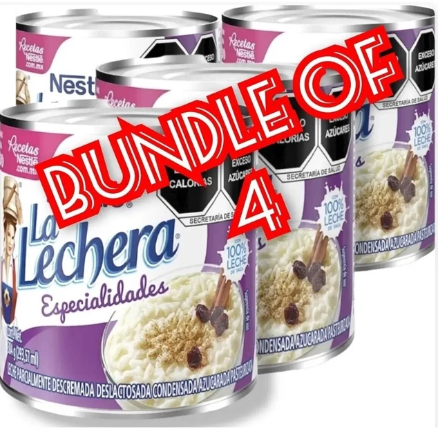 NESTLE LA LECHERA LactoseFree Deslactosada Sweetened Condensed Milk