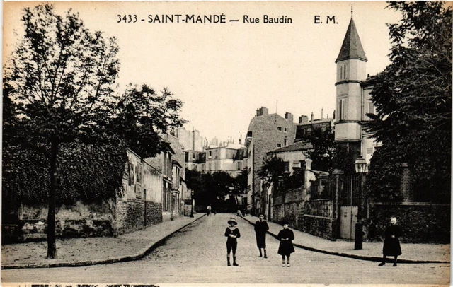 CPA Saint-Mande - Rue Baudin (275287)