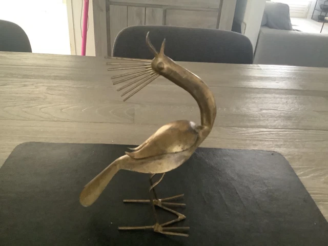 Oiseau en métal moineau domestique au meilleur prix sur Zoo Mania