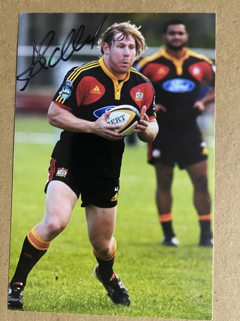 Aled de Malmanche- Chiefs Rugby Signed 6x4 Photo