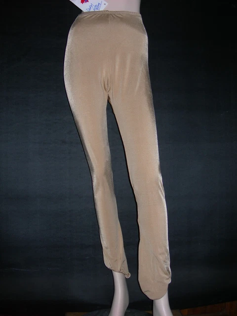 collant de PATINAGE TWZZLE designs, Beige brillant en L